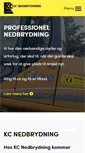 Mobile Screenshot of kc-nedbrydning.dk